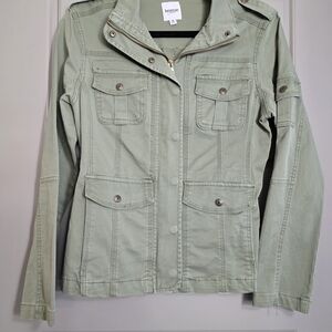 Kensie Olive Utility Jacket